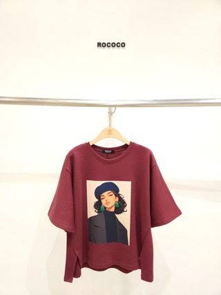 酒红色