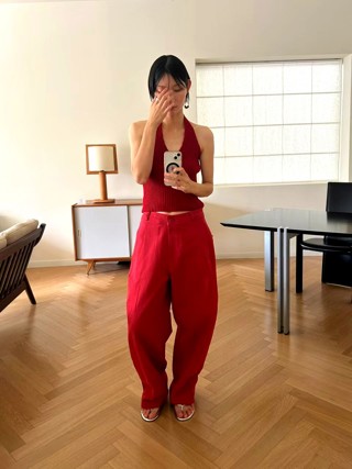 红色