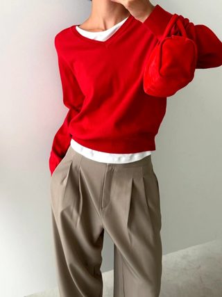 红色