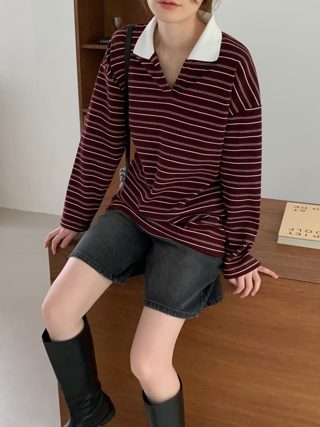 酒红色