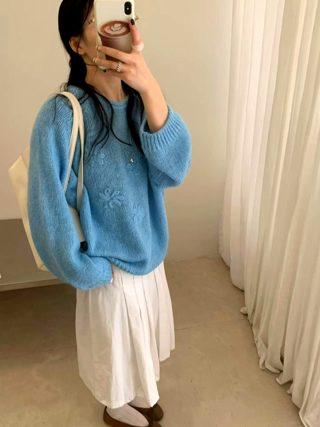 蓝色