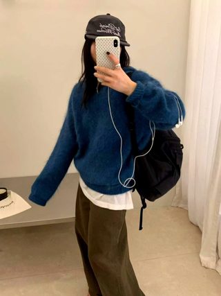 蓝色