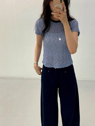 蓝色