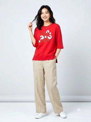 红色
