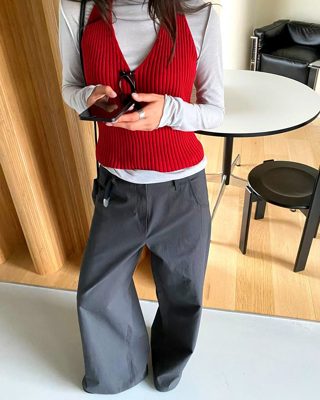 红色