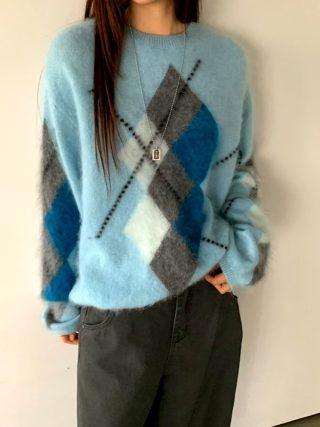 蓝色