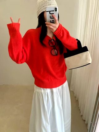 红色