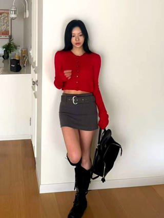 红色