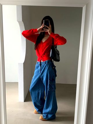 红色