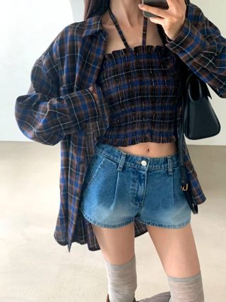 蓝色