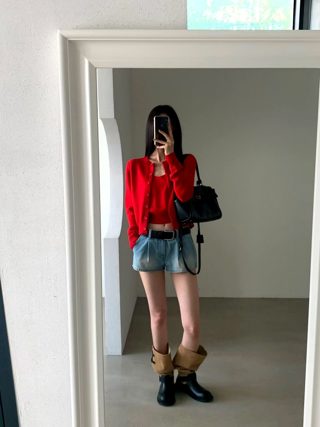 红色
