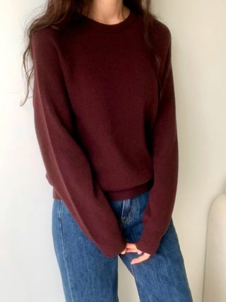 酒红色